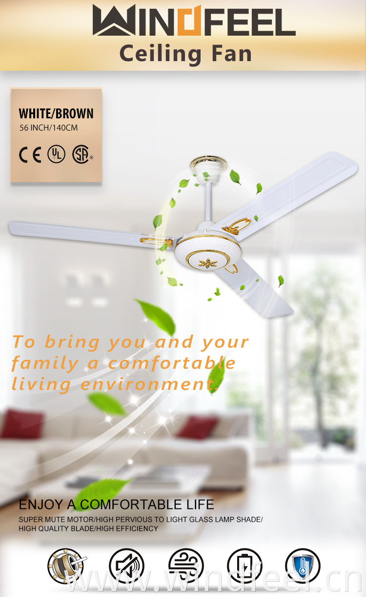 Air Cooling 56inch Electrical Ceiling Fan